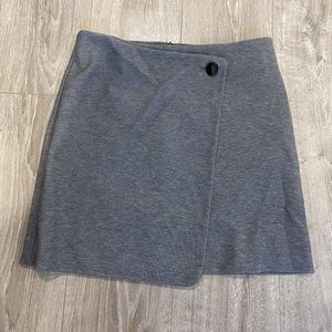 Loft faux wrap skirt